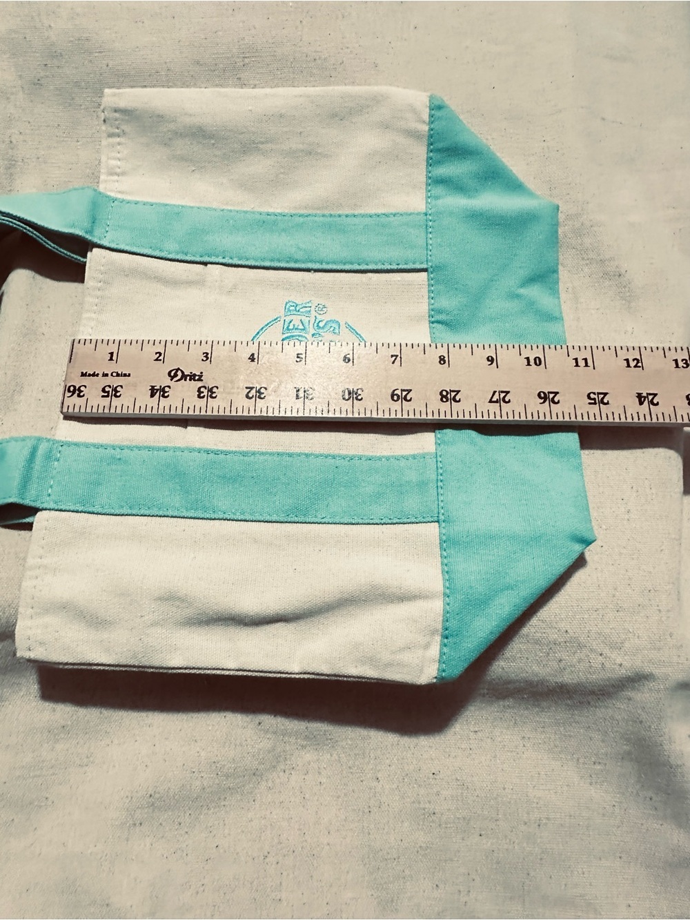 Trader Joe's | Tote | Trader Joe's Mini Tote | Light Green - Picture 4 of 6